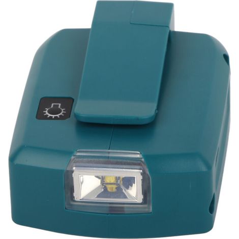 Adaptateur d'alimentation LED USB double avec batterie lithium et convertisseur de charge 14.4‑20V (1/5)