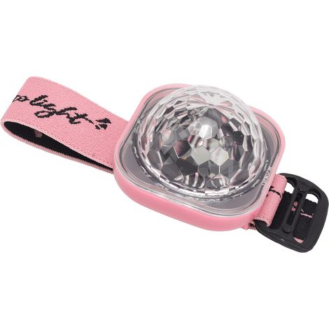 Lampe de poignet à lumière d'ambiance colorée, bracelet lumineux RGB, lampe de scène, lampe de poignet pour voiture, karaoké, mariage, coquillage rose (1/5)