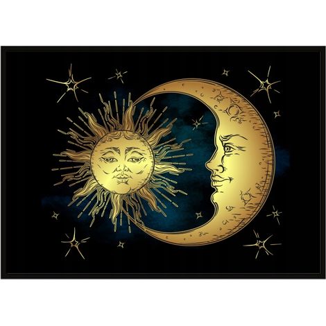 Bildplakat im Rahmen 43x33 cm Tag und Nacht P1198 (1/3)