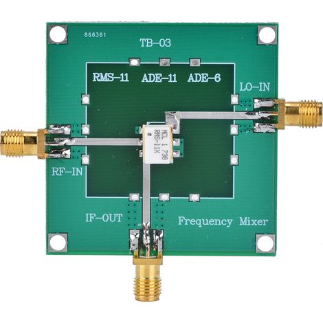 Mélangeur de fréquence, mélangeur RF RMS-11 à large plage dynamique pratique à faible distorsion, puce unique pour les récepteurs HF et VHF, fournitures industrielles