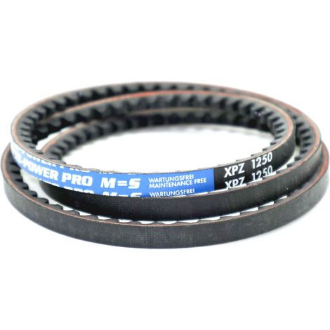 Courroie type trapézoïdale crantée XPZ1250