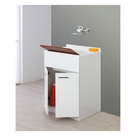 LAVATOIO STELLA 60X50XH82CM BIANCO LUCIDO