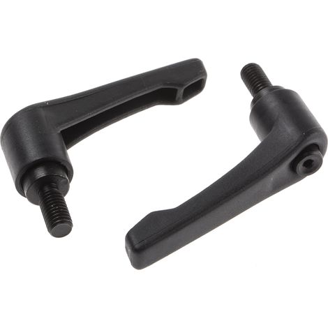 Levier de serrage RS PRO, , filetage M8, Mâle L. 16mm ( Prix pour Paquet de 2 )