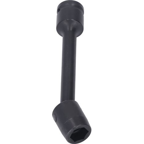 Douille d'extension métrique en acier allié au chrome-vanadium à torsion élevée et à impact profond pour la réparation automobile H14 7,9 pouces (1/5)