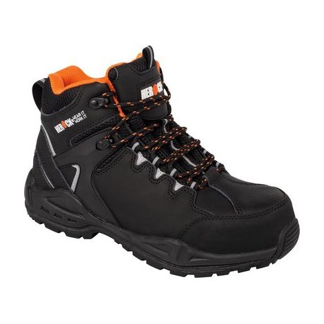Chaussures de sécurité hautes Gigantes S3 SRC Noires - Herock, Taille 47 (1/5)