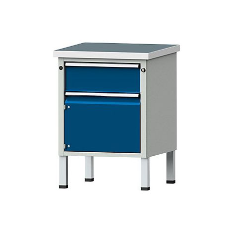 Banco de trabajo compacto A x P 605 x 650 mm 1 cajón 1 (1/2)