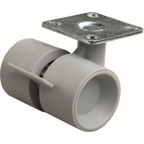 Formula 40-mm-Möbelrolle, graues Gummi SANS MARQUE