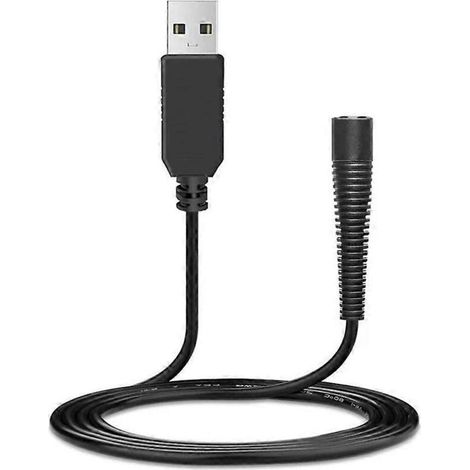 Câble de charge 12 V 400 mA pour rasoir Braun séries 3/7/5/1/9, 370 et 3040s (1/5)