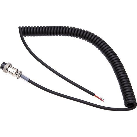 8-poliges Rundmikrofonkabel für Alinco EMS-57, EMS-53, DR-03T, DR-06T (1/4)