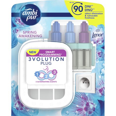 Ambi Pur 3Volution Spring Awakening - Deodorante per ambienti elettrico, kit di avviamento