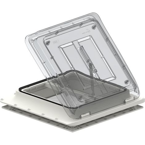 Oblò Vent crystal 40x40 Fiamma bianco neutro (1/3)