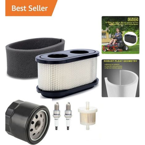 Kit de Filtre à Air, Accessoires de Tondeuse de Remplacement de Filtre à Air pour Toro 50in 42in Time Cutter SS SW SWX 74657 ZS 4200T 74661 ZS 5000 74667 ZS 4200T (1/4)