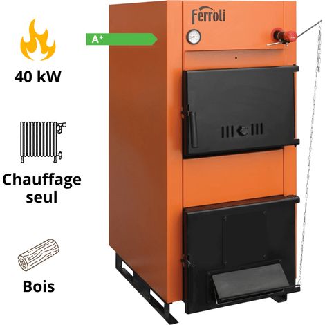 Chaudière bois FSB Plus 40 kW Ferroli