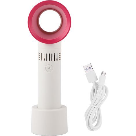 Mini portable bladeless fan rechargeable via USB - AquaForge (1/5)
