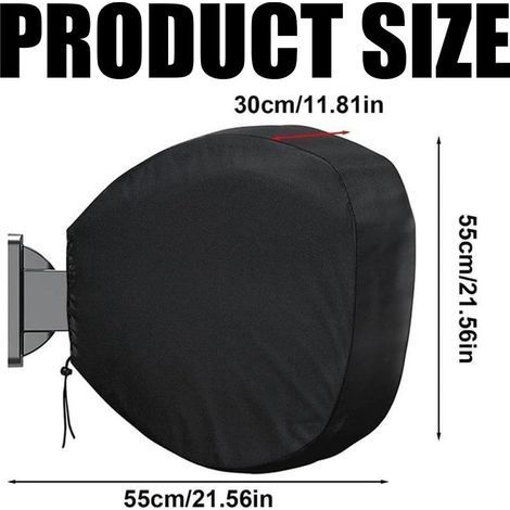 Housse de Protection Imperméable pour Dévidoir de Tuyau d’Arrosage Mural – Tissu Oxford 420D, Anti-UV et Anti-Poussière,avec Sac de Rangement,Idéale pour l’Extérieur (1/4)