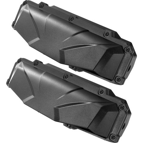 Self-installable ventilation kit for hard-coated polycarbonate ATV windshields (1/5)