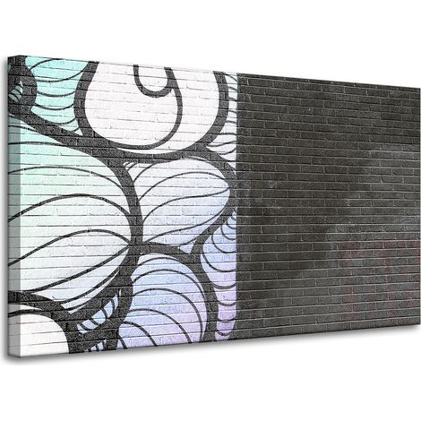 Leinwandgemälde Architektur-Wandbild 100x60 cm