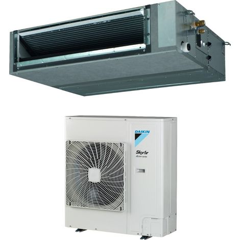 Climatizzatore Condizionatore Daikin Bluevolution Canalizzato Canalizzabile Media Prevalenza 48000 Btu FBA140A + RZASG140MY1 Trifase R-32 Wi-Fi Optional