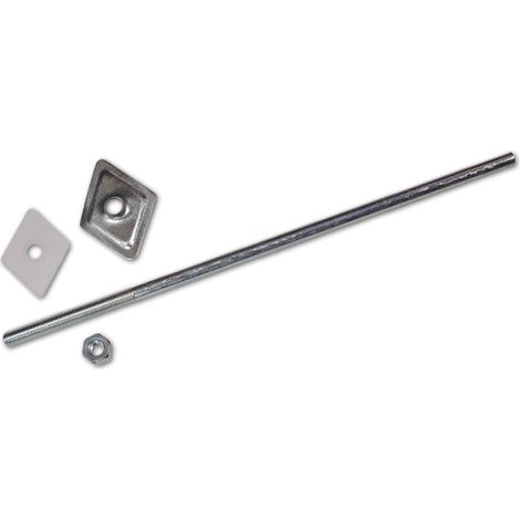 BARRETTA ZINCATA Ø6X250MM