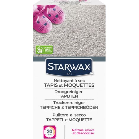 Nettoyant à sec pour tapis et moquettes 500g STARWAX (1/7)