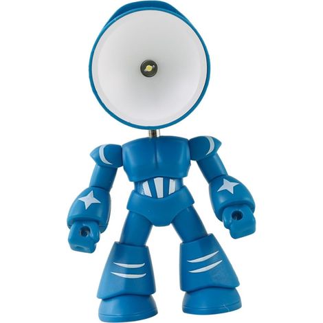Lampe de Nuit Robot pour Chambre D'garçon et Filles en Pvc Léger Surface Lisse, Veilleuse LED de Chevet Maison Bureau (1/5)