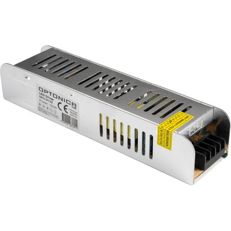Slim 100W 12V LED Alimentazione - Ultra-Compact - Alluminio - Optonica (1/2)