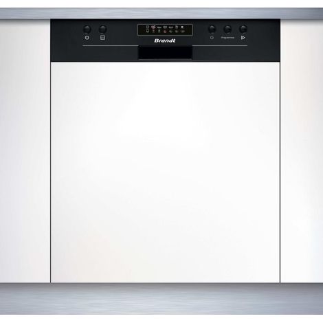BDB424LB-Lave-vaisselle Brandt 14cvts 44db bandeau noir (1/6)