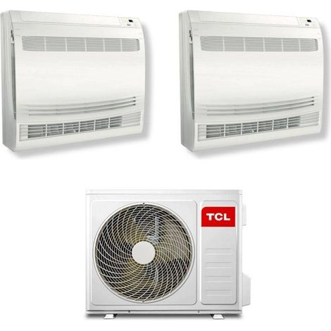 TCL Climatizzatore Dual Split Console 9+12 con MT1420 Inverter R-32 Classe A++