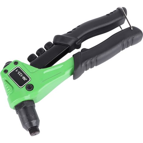 Einhand-Nietpistole, professionelles Einarm-Nietgerät für Baustellen, 2,4–4,8 mm Köpfe, robustes Industriewerkzeug (1/5)