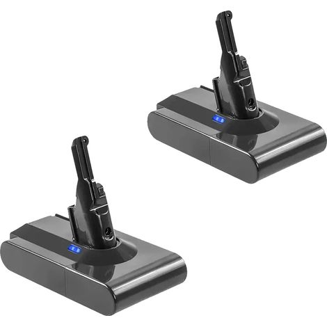 Batteria di ricambio, capacità 9800 mAh, compatibile con modelli V8, V8 21,6 V - 2 pezzi (1/2)