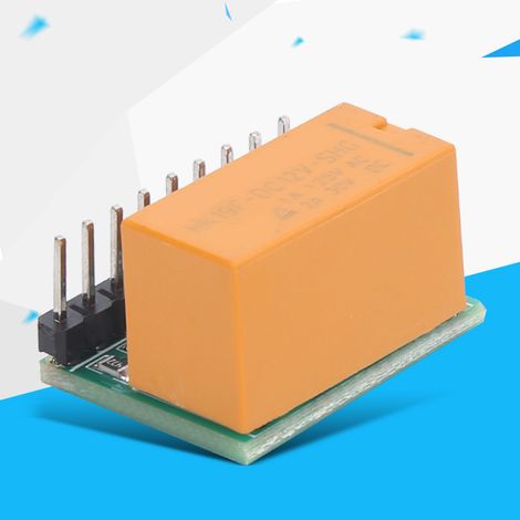 Module relais DPDT bipolaire bidirectionnel ultra-compact DR21A01DC12V (1/5)
