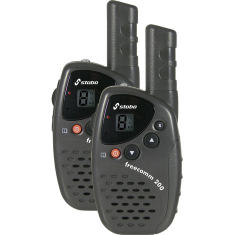 Stabo freecomm 200 20200 PMR-Handfunkgerät 2er Set (1/3)