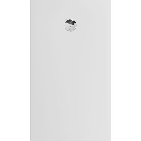 Allibert Receveur de douche KARBON 140x80 cm blanc Mat Recoupable antidérapant (1/3)