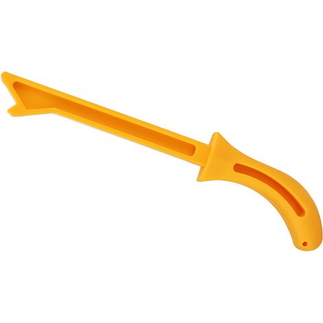 Poussoir de sécurité jaune pour scie à bois, table de travail et défonceuse - Menuiserie (1/5)