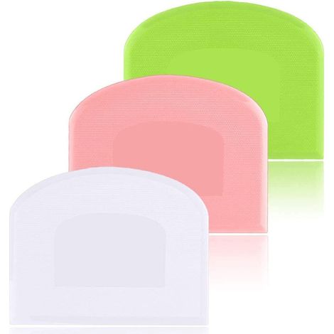 Spatule en plastique avec spatule à pâte souple et résistante (1/4)