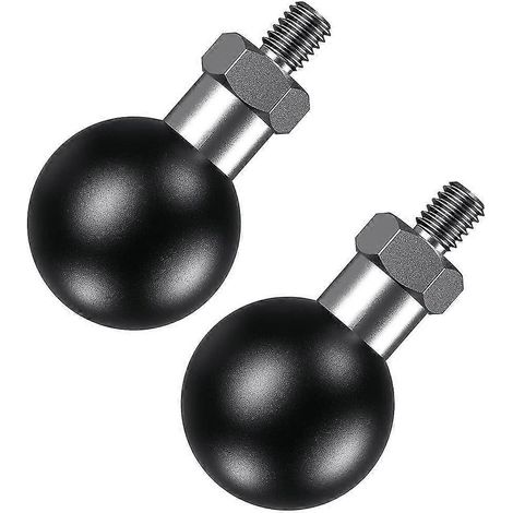 Adaptateur à rotule de 1 pouce avec tige filetée M6 x 1,0 pour bras à double rotule de taille B de 1 pouce (1/5)