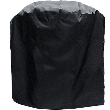 Barbecue Grill Couverture De Barbecue Rond Imperméable À l'eau, Barre Extérieure Pluie Noir Anti-Poussière Charbon De Gaz Barbe Électrique (Taille : 58x77cm) (1/5)