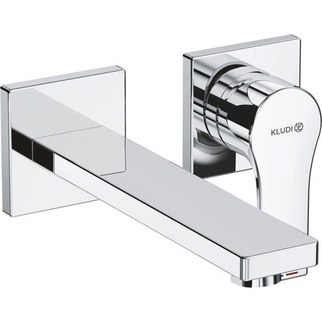 KLUDI ZENTA SL Unterputz-Waschtisch-Zweiloch-Wand-Einhandmischer, (1/3)