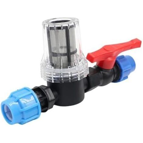 CSPARCV 20 mm drip irrigation fittings, valve switches, gate valves with barbed locking mechanism – reusable drip irrigation valves, irrigation accessories--DTEKGAZ