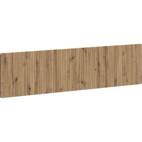 Wall-Mounted Headboard ZWOLLE Artisan Oak Engineered Wood vidaXL