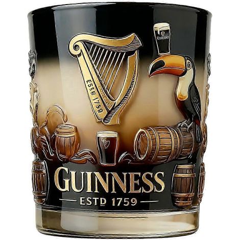 JIAJIEFANG Elegante Whiskygläser, Sammleredition zum Jubiläum 2026, Klare Biergläser, Irisches Barzubehör, Geschenk für Vater oder Freund, Mehrfarbig (1/5)