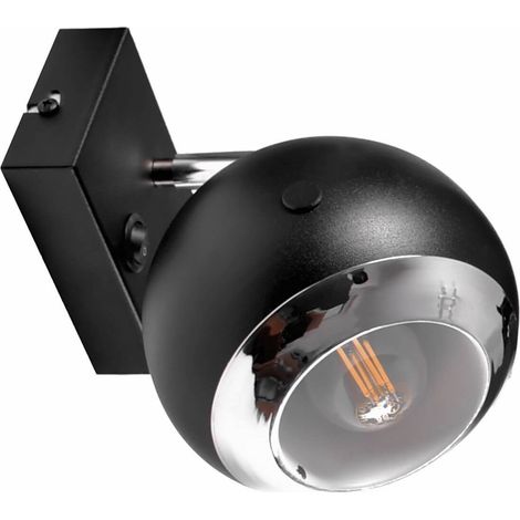 OLAF 1 Lampada da parete nera (1/3)