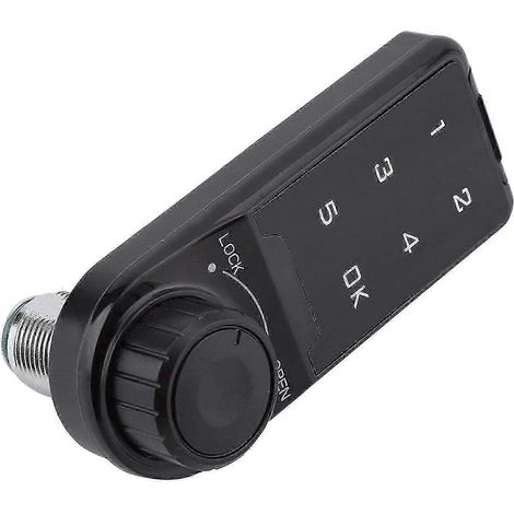 Serrure à combinaison, armoire de sécurité électronique avec code, contrôle d'accès, clavier numérique, mot de passe KF WHBYV (1/4)