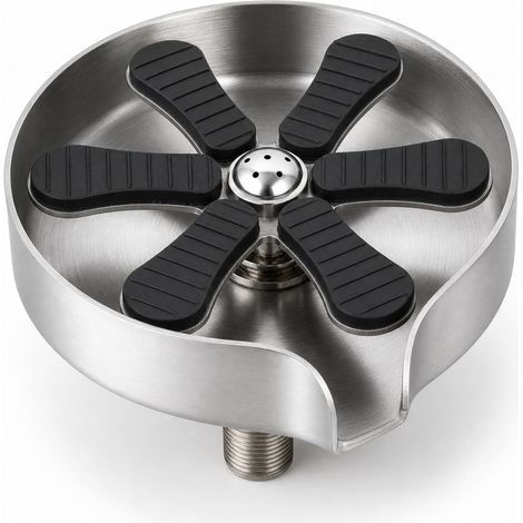 Rince-verre Automatique Inox Haute Pression pour Bar 11 cm (1/5)