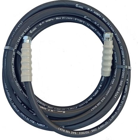 Tubo per idropulitrice alta pressione R2 5/16 3/8"F - 3/8"F - 10mt