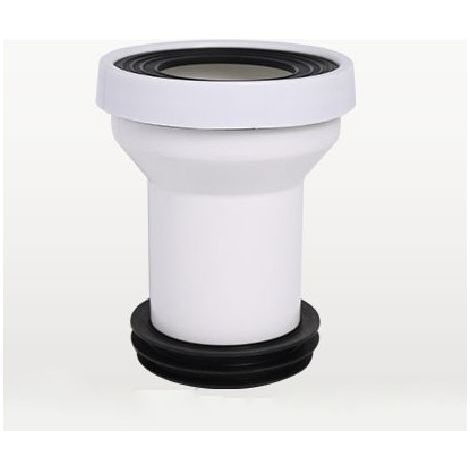 Buse De Raccordement - Buse De Vidange Droite En PVC - Pour Toilettes - 1 Pièce (1/5)