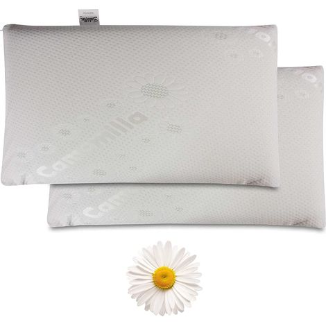 Baldiflex Coppia di Cuscini Memory Foam Camomilla (1/5)