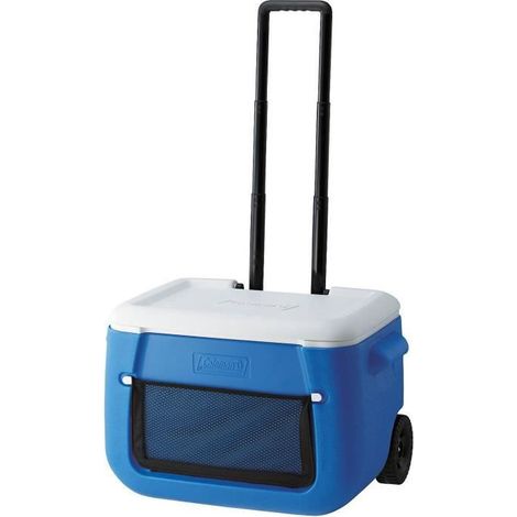 Glaciere Poly-lite 50 QT avec roues et poche exterieures (1/4)