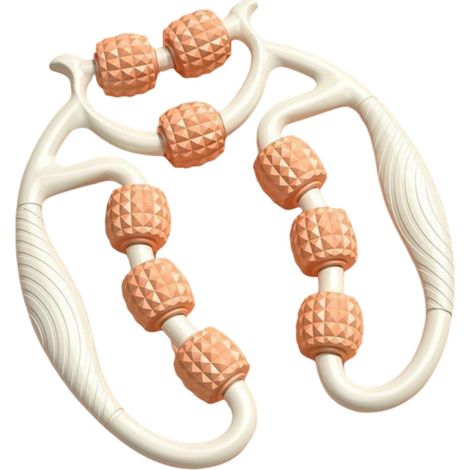 Massager Pour Jambes - 9 Rouleaux 3D Forme S - Sans Électricité - Ajustable Jusqu'à 75 Cm - PP Élastique (1/5)