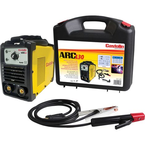 Poste à Souder Inverter Castolin ARC 130 130A Professionnel pour Soudure à l'Arc